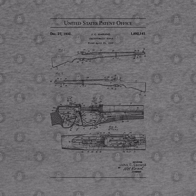 US Patent - M1 Garand Rifle by Taylor'd Designs